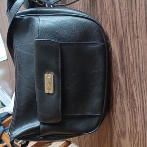 T.r Bentley brown leather purse, 11x8x4